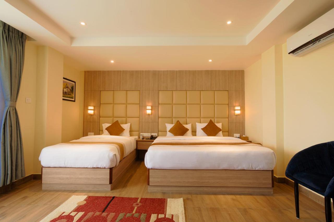 Lumbini Green Resort Bhagwanpur Bagian luar foto